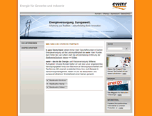 Tablet Screenshot of ewmr.de